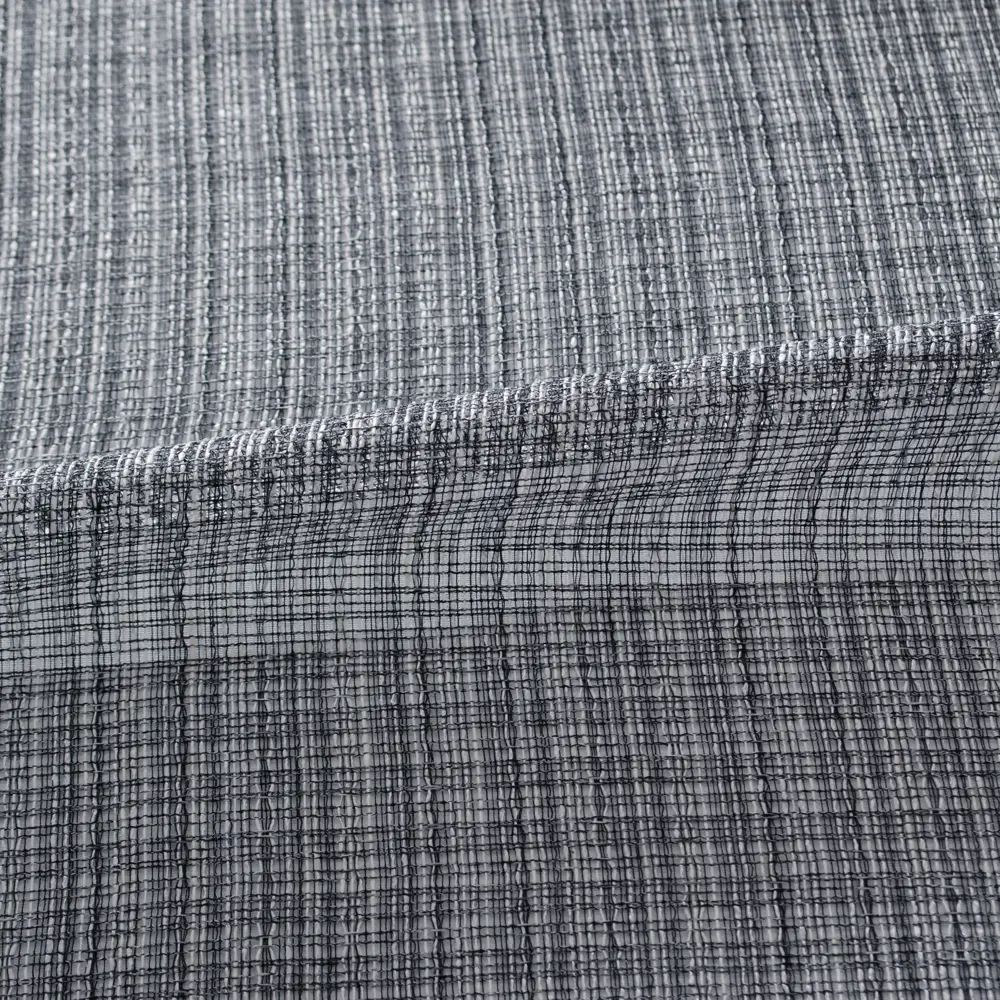 MIAMOZA Тюль Сильвер для кухни с декоративной лентой 300×295 см 88054140 STLM-1046459 - Вид №2