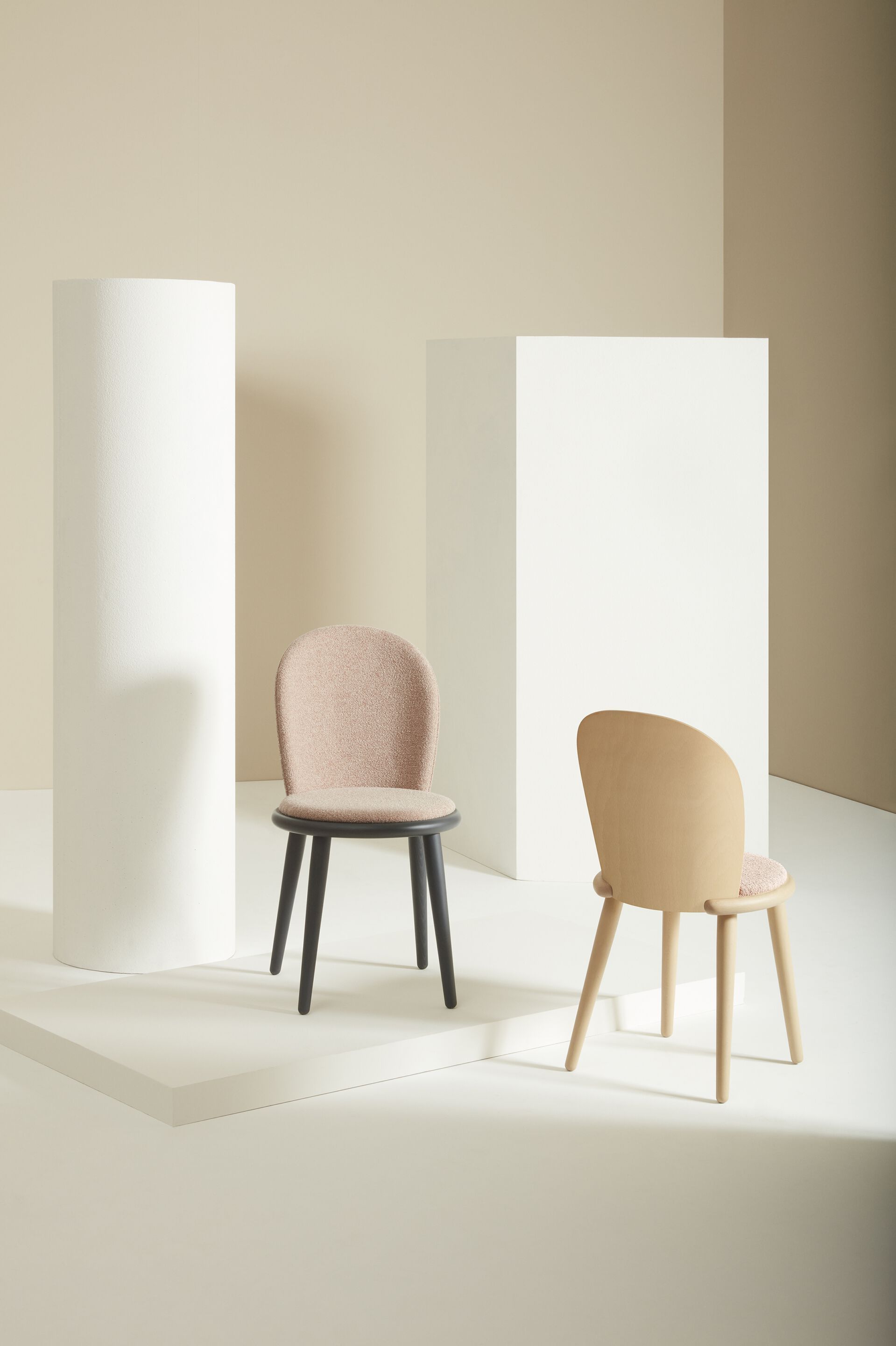 Стул из бука с мягким сиденьем/спинкой Billiani Veretta ARCH-00039038 - Вид №3