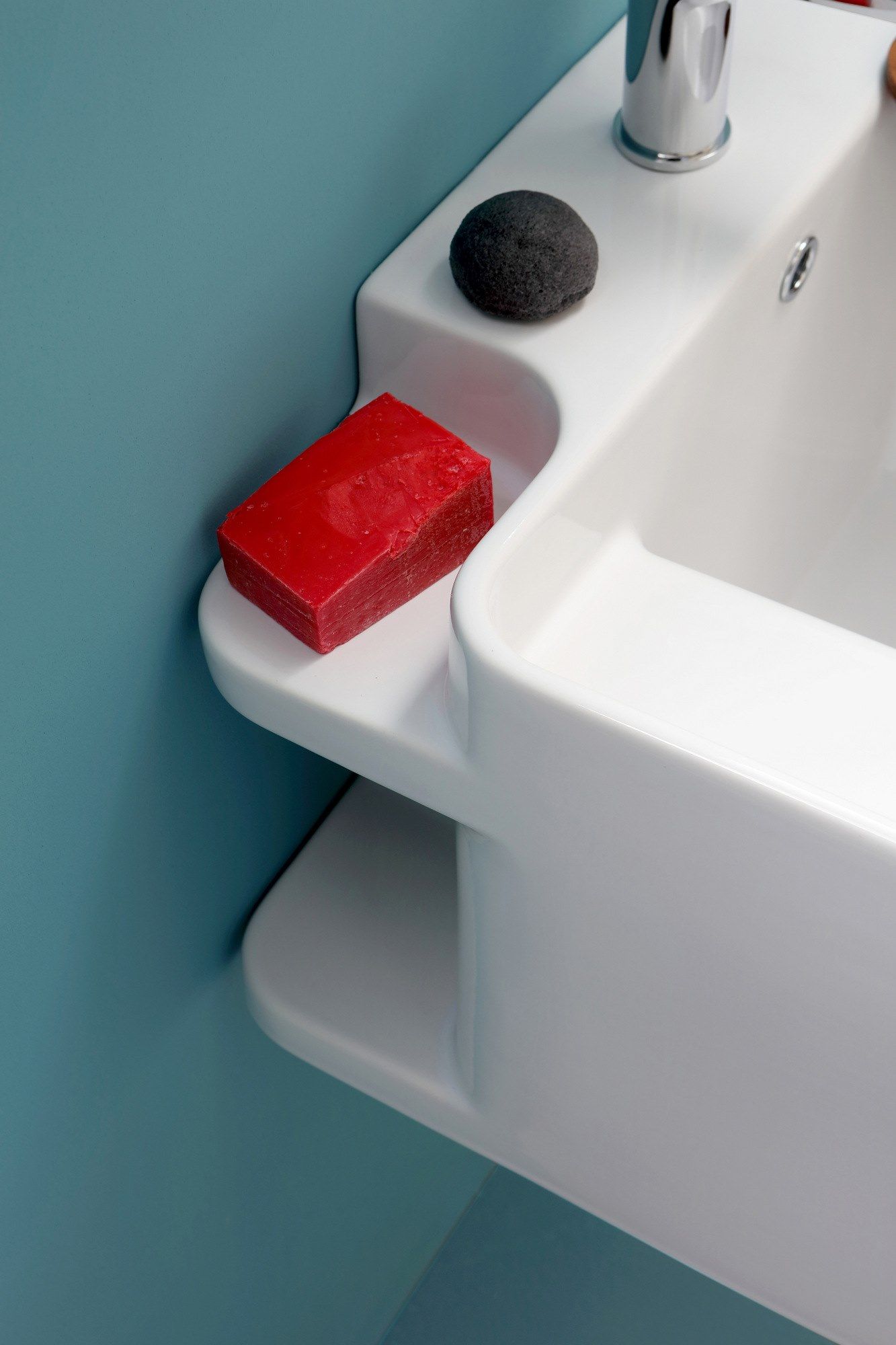 Керамическая прямоугольная подвесная раковина Azzurra Ceramica специальные предметы ARCH-00130593 - Вид №3