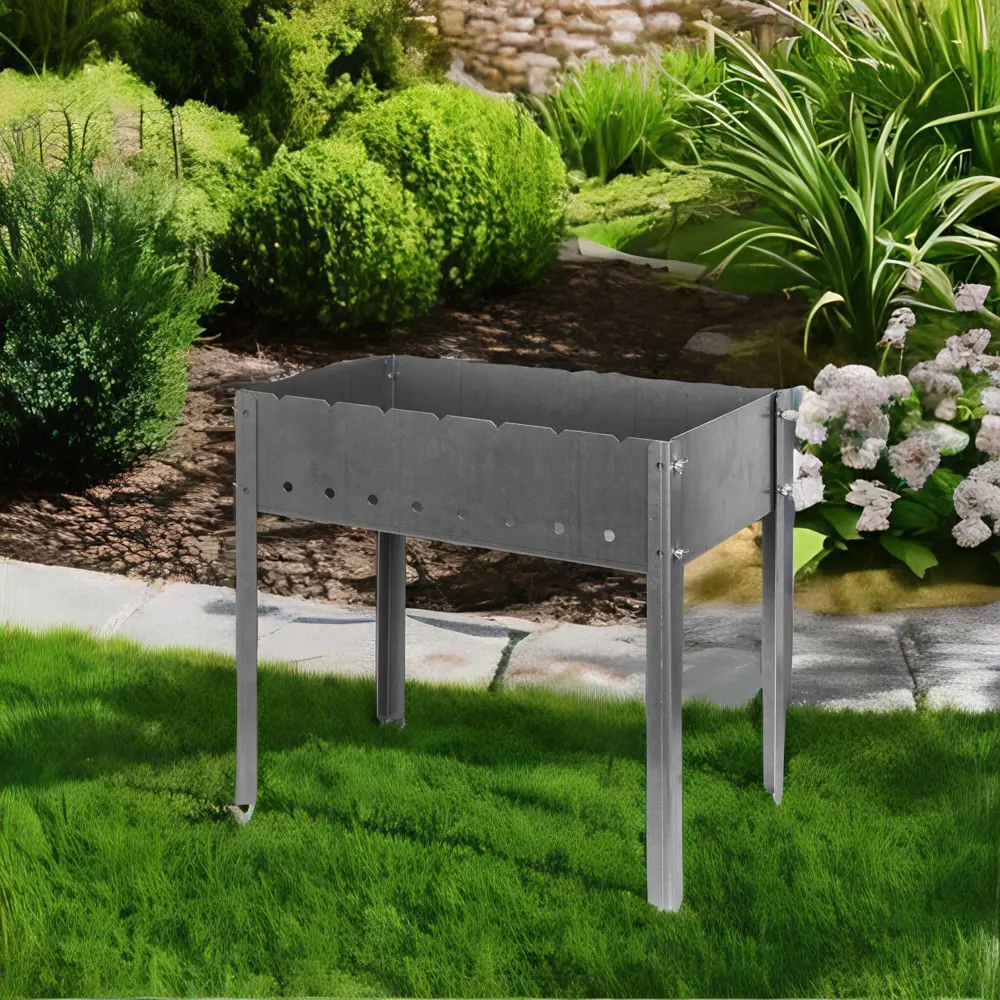 Мангал на углях Firewood сборный на барашках STLM-2163446 - Вид №4