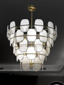 Пергаментная бумага потолочный светильник