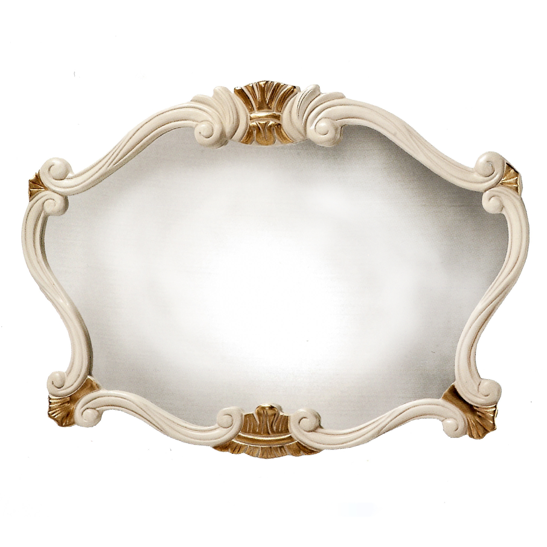 115SL 3SC Страсбург Зеркало Лакированное и сусальное серебро Classico Treesseci 3SC