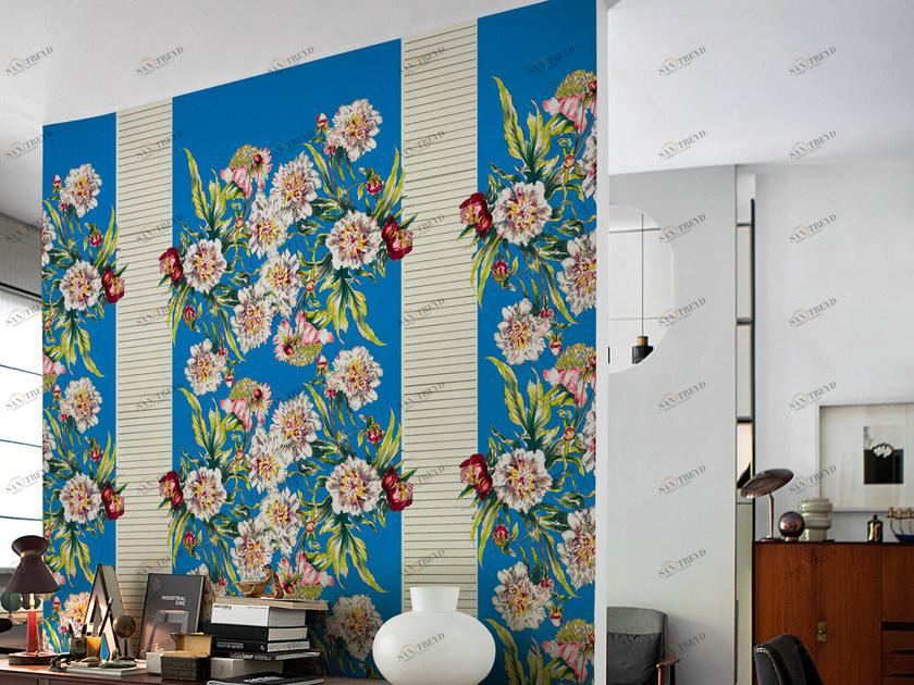 Wall&decò Обои с цветочными мотивами Contemporary wallpaper 2015 sun-id-1362358