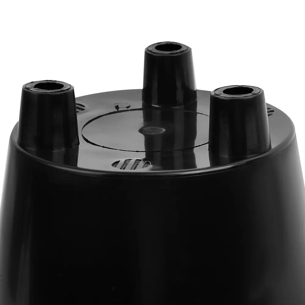 Кашпо Homver London ø20 h18.3 см v4 л пластик светло-бежевый STLM-2075944 - Вид №2