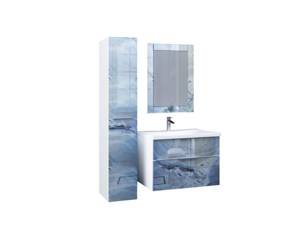 У73199 Пенал Idalgo 30П 2д. Blue marble L 1 Marka Idalgo 