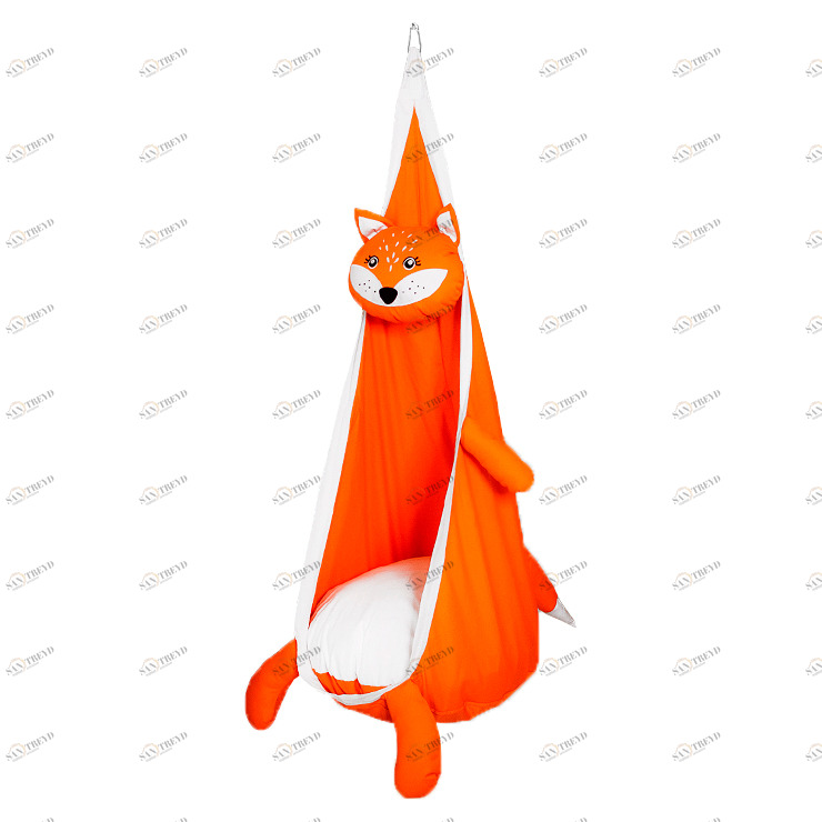 Подвесное кресло-кокон "Лиса" ПОКАЧАЙКА  326704 Оранжевый Santreyd 