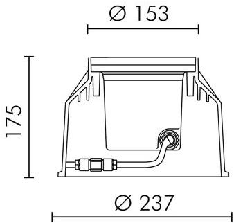 SIMES Напольный светильник ступеньки из литого под давлением алюминия Ring/flat sun-id-1429433 - Вид №13