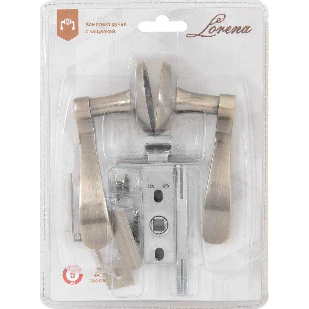 Santreyd Дверные ручки 194 AB в бронзе для межкомнатных дверей 85219161 STLM-0900576 - Вид №4