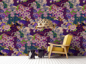 Обои с цифровой печатью с рисунком