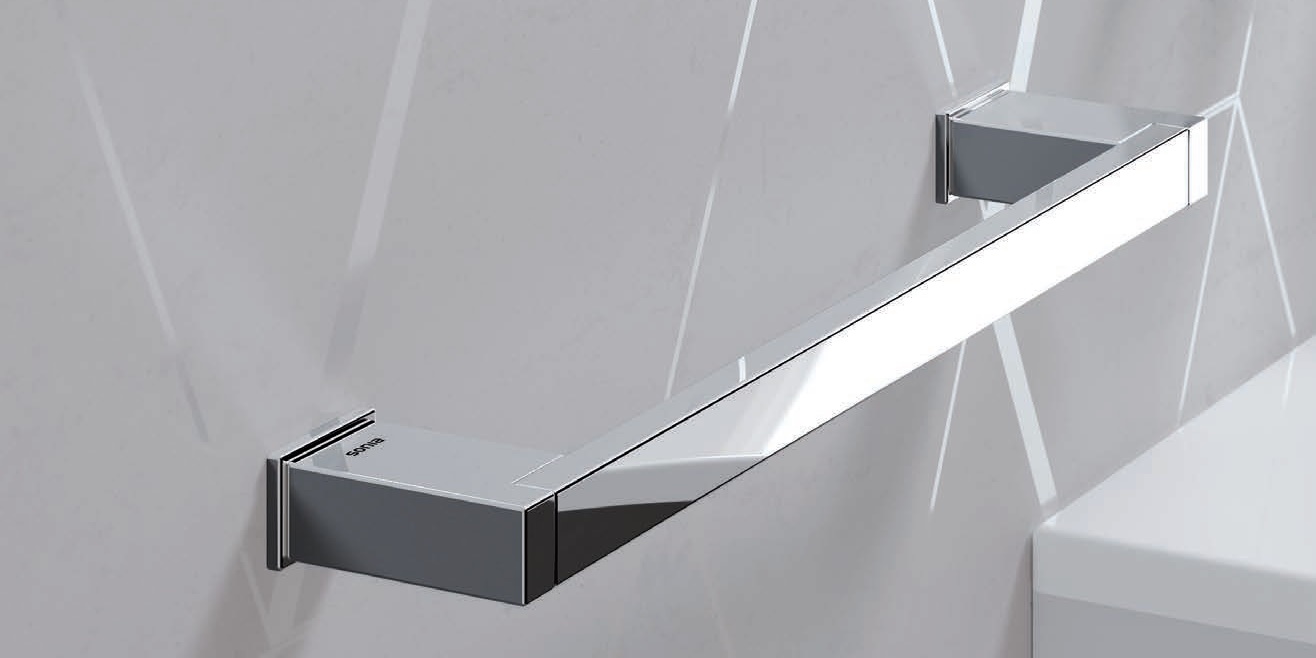 Sonia Полотенцедержатель 300 мм S-CUBE Хром 166770 - Вид №1