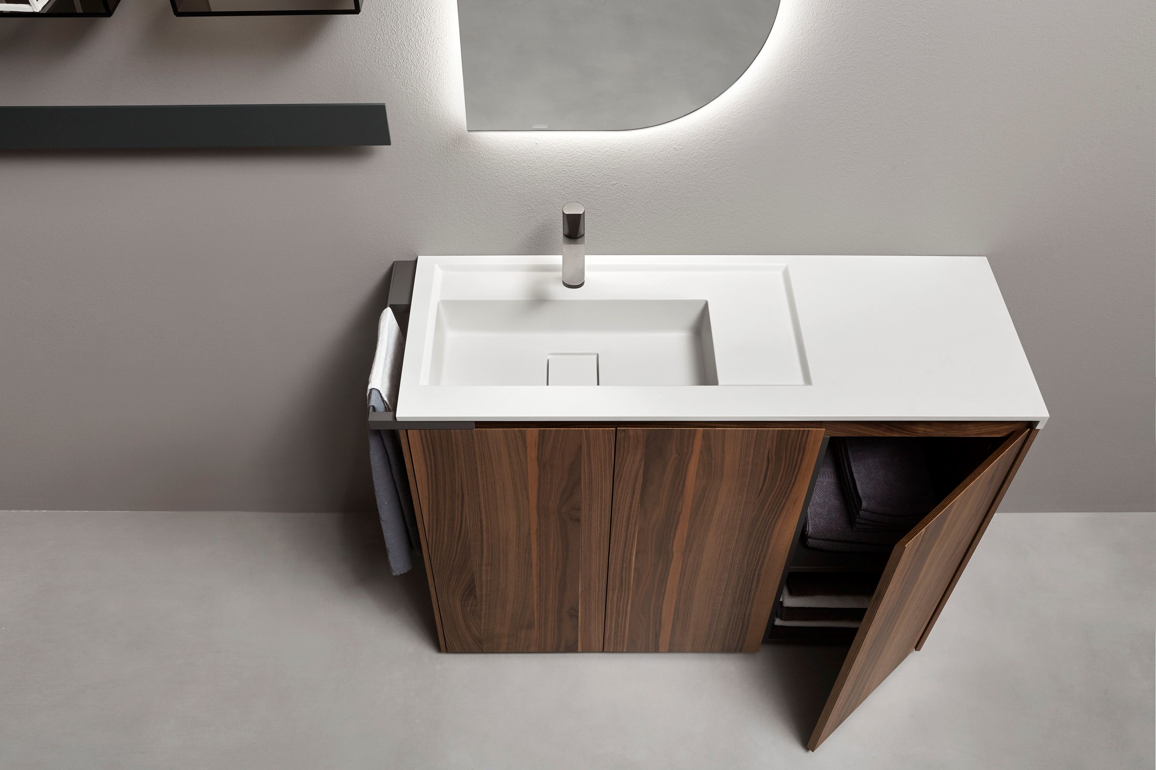 Напольный умывальник с дверцами Antoniolupi Piana ARCH-00004523 - Вид №5