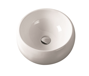 SL-1063 Раковина керамическая накладная-подвесная с переливом LAB.Space