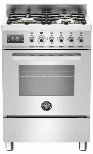 Bertazzoni Профессиональная отдельно стоящая кухня Professional Pro60 4 mfe s