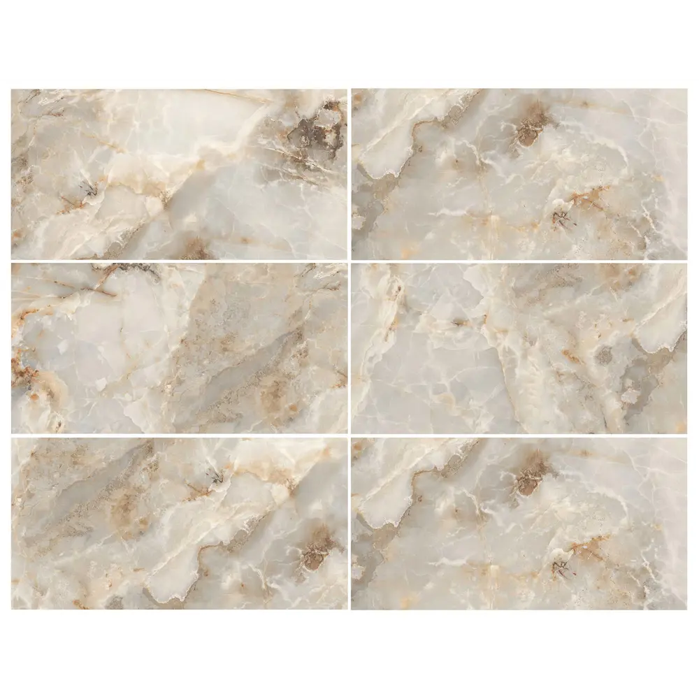 Керамогранит Incolor Miracle 60x120x0.8 см 1.44 м² полированный цвет желтый оникс STLM-2149571 - Вид №3