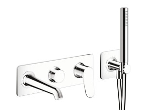 Встраиваемый однорычажный душ / ванна с переключателем