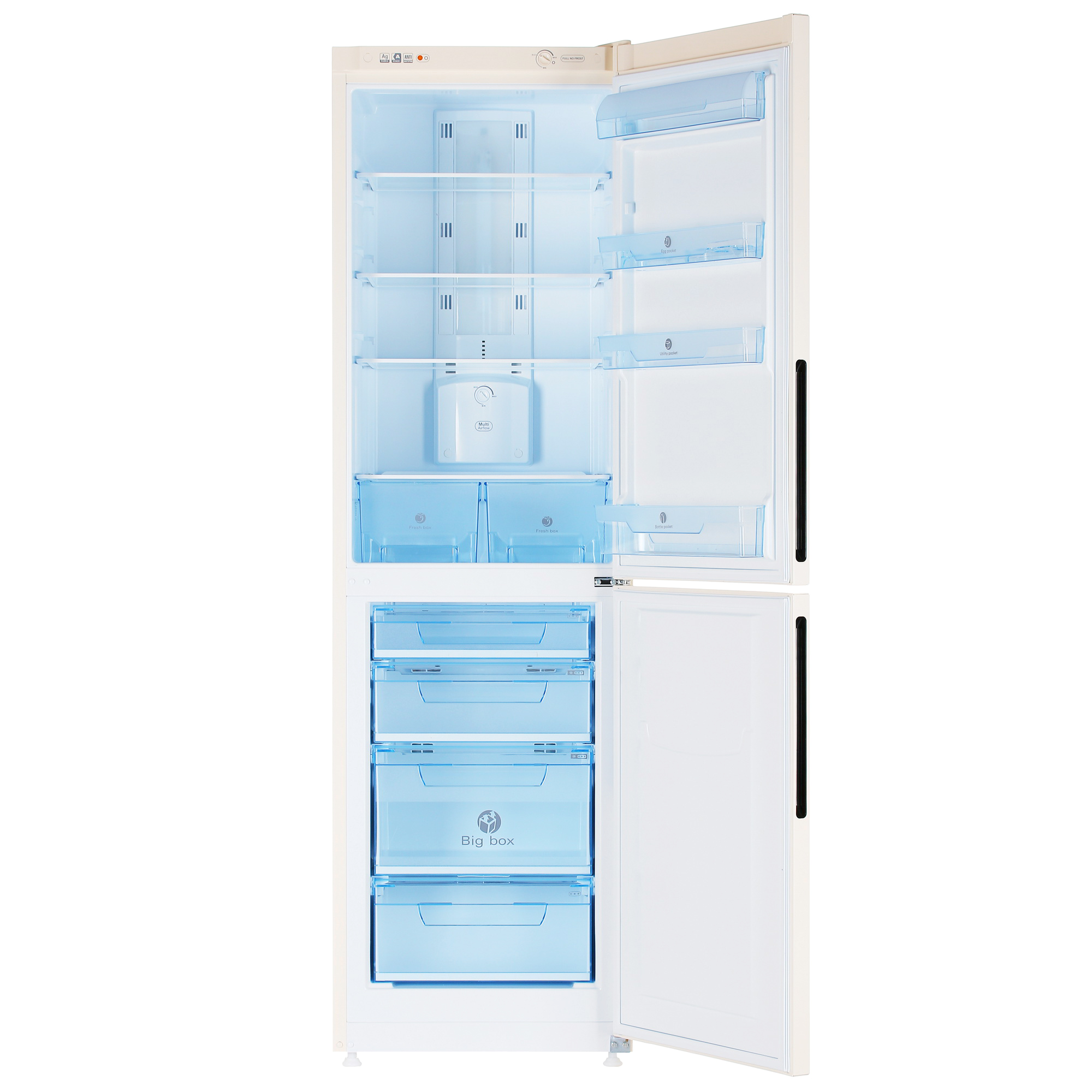 8140603 Холодильник с морозильником   Pozis RK-FNF-172BG бежевый STDN-0022171 - Вид №1