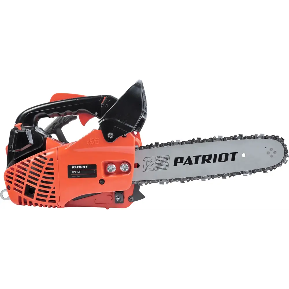 Бензопила Patriot GS 126 с 30-см шиной для садовых работ 18832294 STLM-0013067 - Вид №3