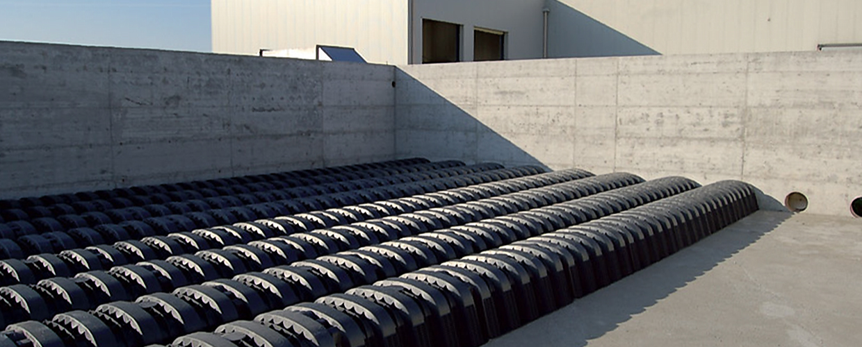 Biodrening Биофильтрация с дренированием Geoplast  - Вид №1