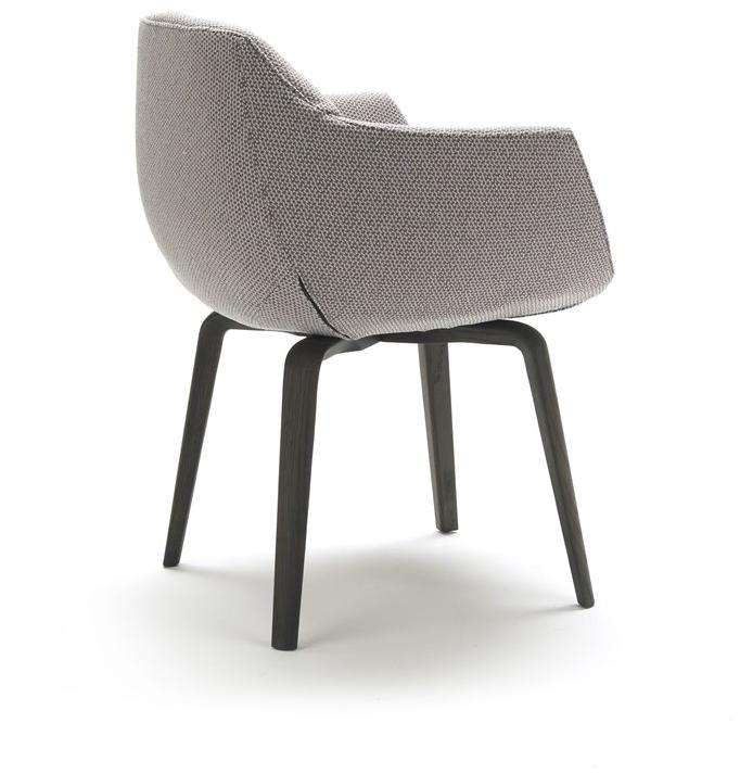 MisuraEmme Стул с обивкой и подлокотниками Atelier sun-id-1485222 - Вид №1