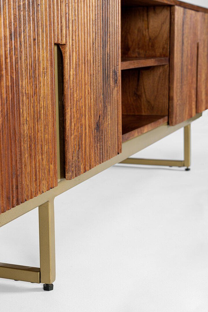 Шкаф для телевизора mango с системой кабельных втулок BIZZOTTO Vilas ARCH-00096646 - Вид №4