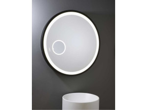 Зеркало в черной оправе