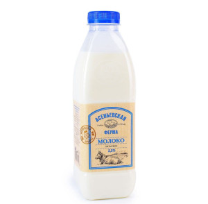 Молоко Асеньевская ферма 2,5% БЗМЖ
