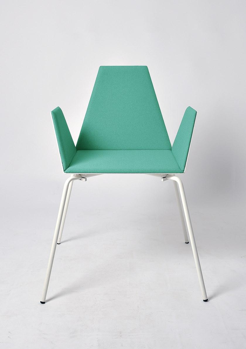 Lgtek Стул с обивкой и подлокотниками Tulipa sun-id-1461245 - Вид №7