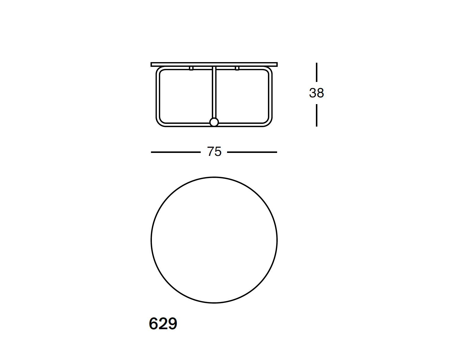 Журнальный столик из каррарского мрамора для гостиной Zanotta TOTO ARCH-00121628 - Вид №2