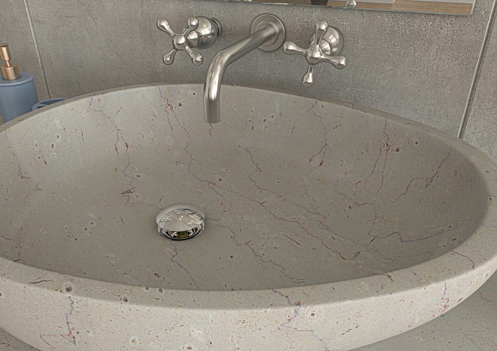 Латунный слив для умывальника Bonomini Royal ARCH-00010070 - Вид №1