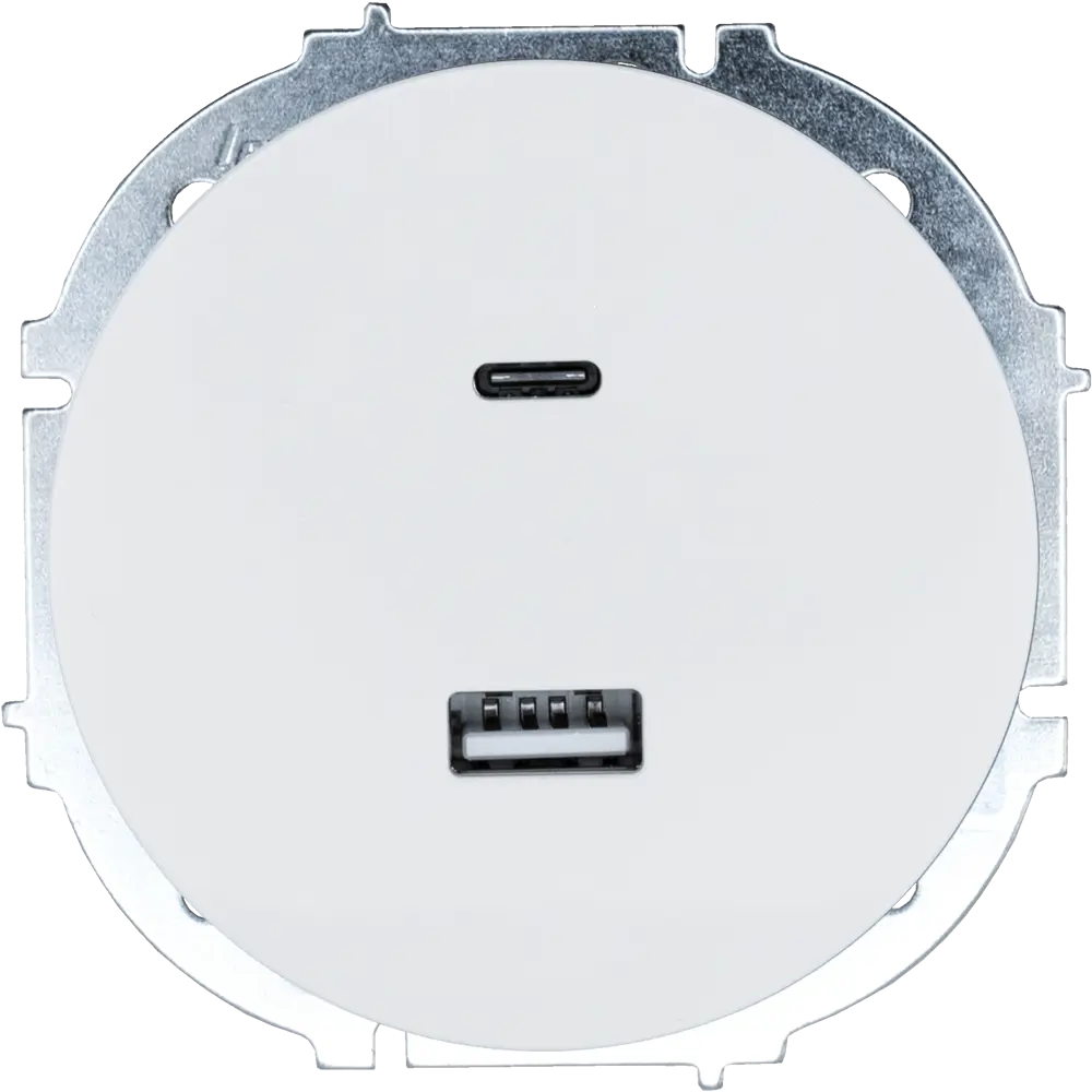 Розетка TC+USB встраиваемая Osen цвет белый 89424726 STLM-2195339 LEZARD - Вид №2