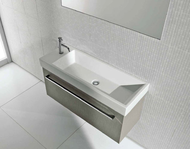 SET5 Комплект мебели cm 100 (p. 37) Berloni Bagno 43284 - Вид №3