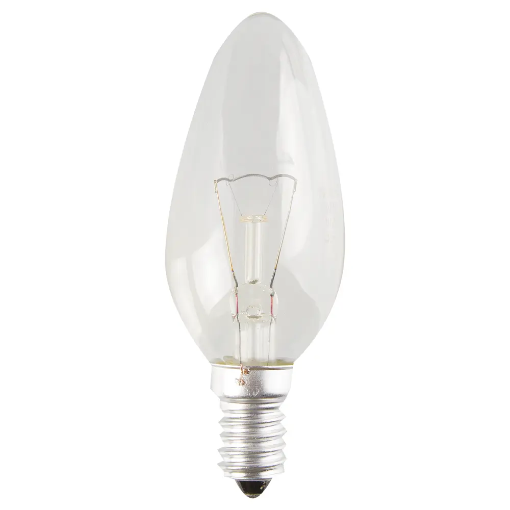 Лампа накаливания Lexman свеча E14 60 Вт свет тёплый белый BELLIGHT STLM-2000959