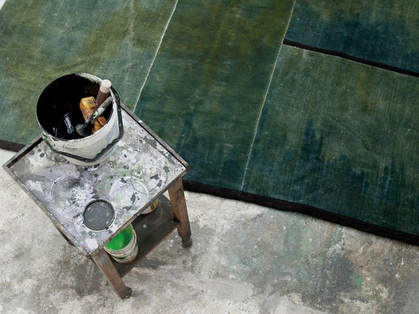 G.T.DESIGN Шерстяной ковер с ручной росписью Luoghi sun-id-1387921