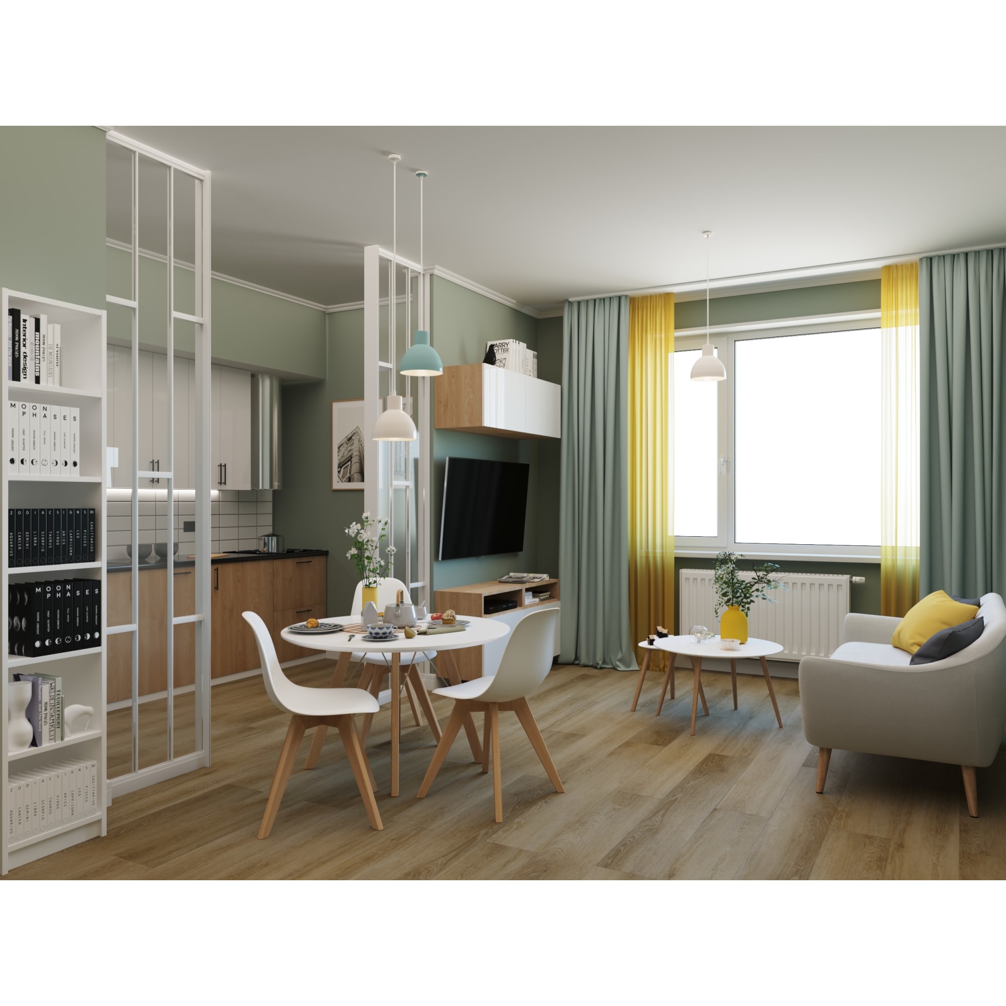 81965183 Каркас шкафа МФ 60,1x51,2x41,7 см, цвет дуб сонома Santreyd  - Вид №7