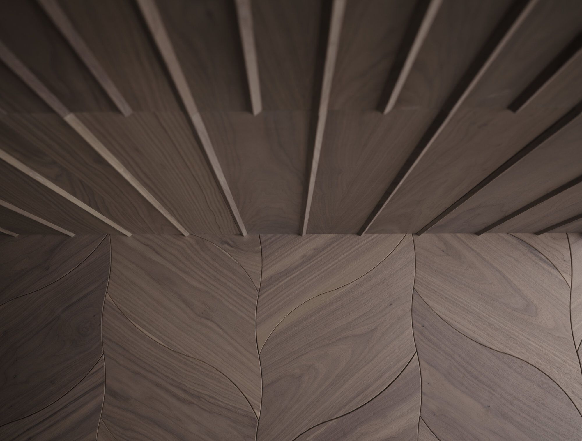 Пол из американского ореха FOGLIE D'ORO Colorsense ARCH-00012046 - Вид №1