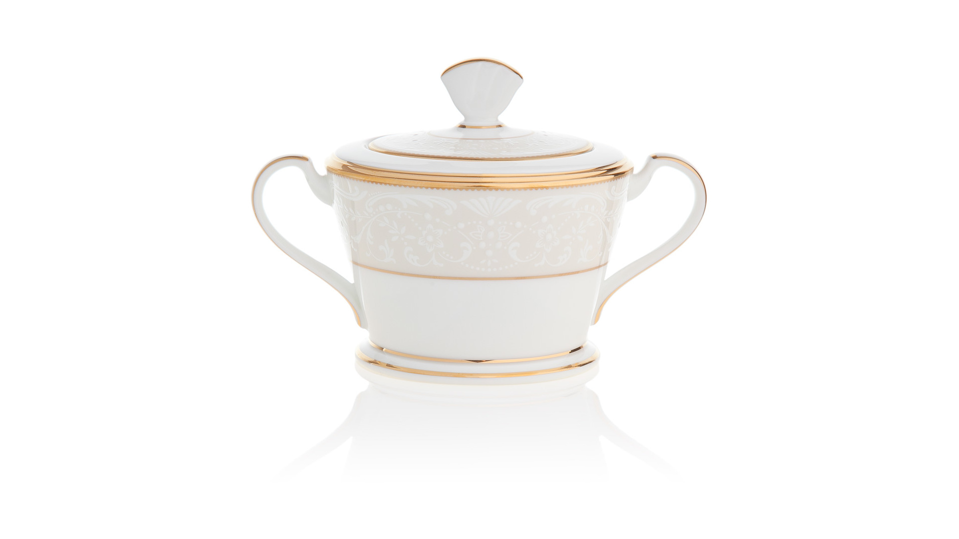 10671175 Noritake Сервиз чайный Noritake "Белый дворец" 6/21 Фарфор костяной  - Вид №3