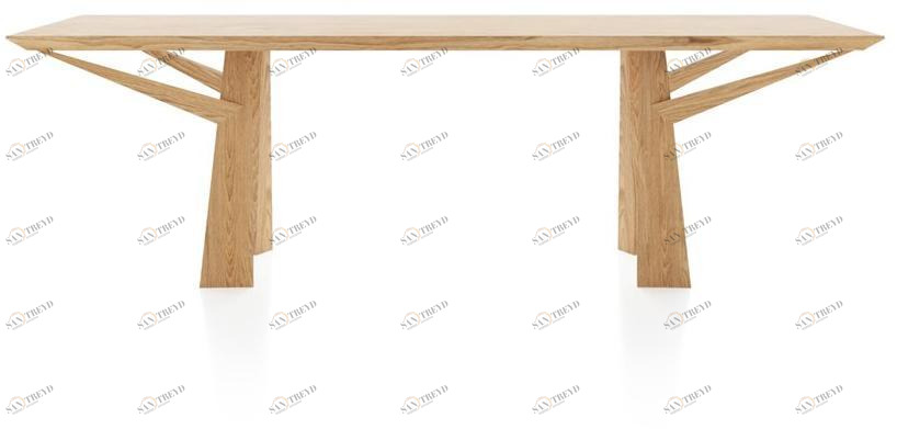 Liu Jo Living Collection Стол из ясеня прямоугольный Urban fan Bnc