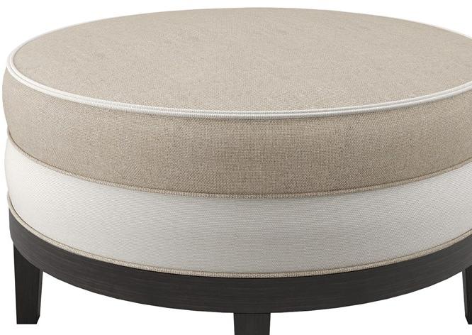 FRATO Круглый пуф из ткани Monaco Fup040006aao - Вид №2