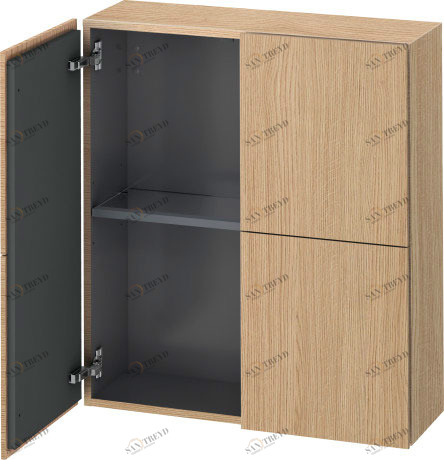 LC116705252 L-Cube Шкаф Европейский дуб, декор Duravit