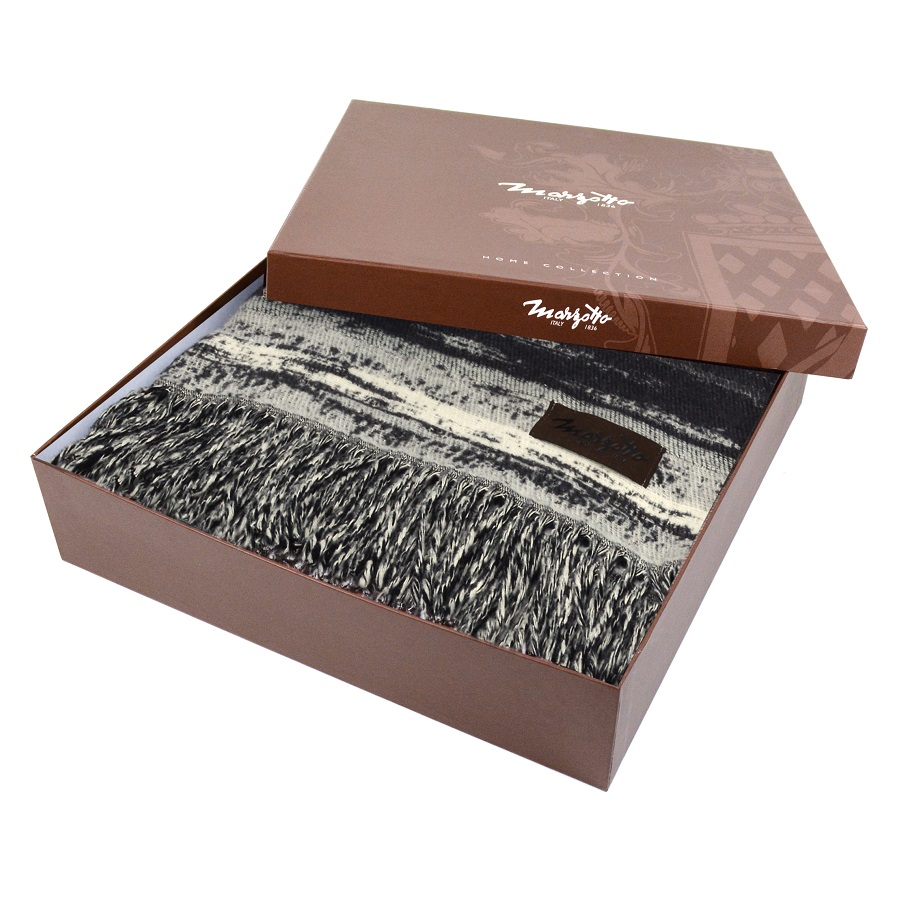 Плед Litorale, 130х180 см, серый MARZOTTO LITORALE6000 - Вид №3