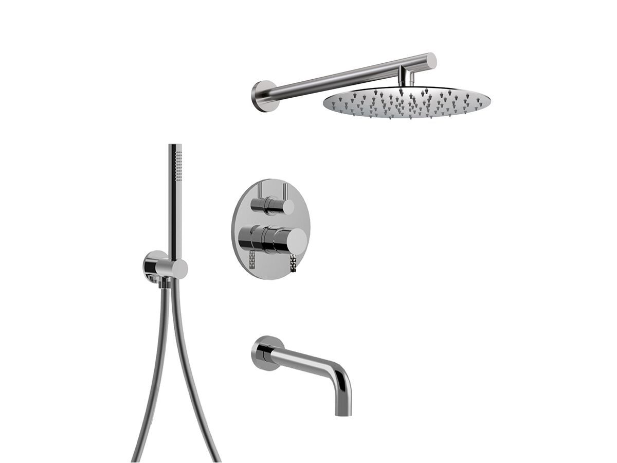 Встраиваемый набор для ванны с ручным душем Rubinetteria Giulini My Future Deluxe ARCH-00030929 - Вид №1