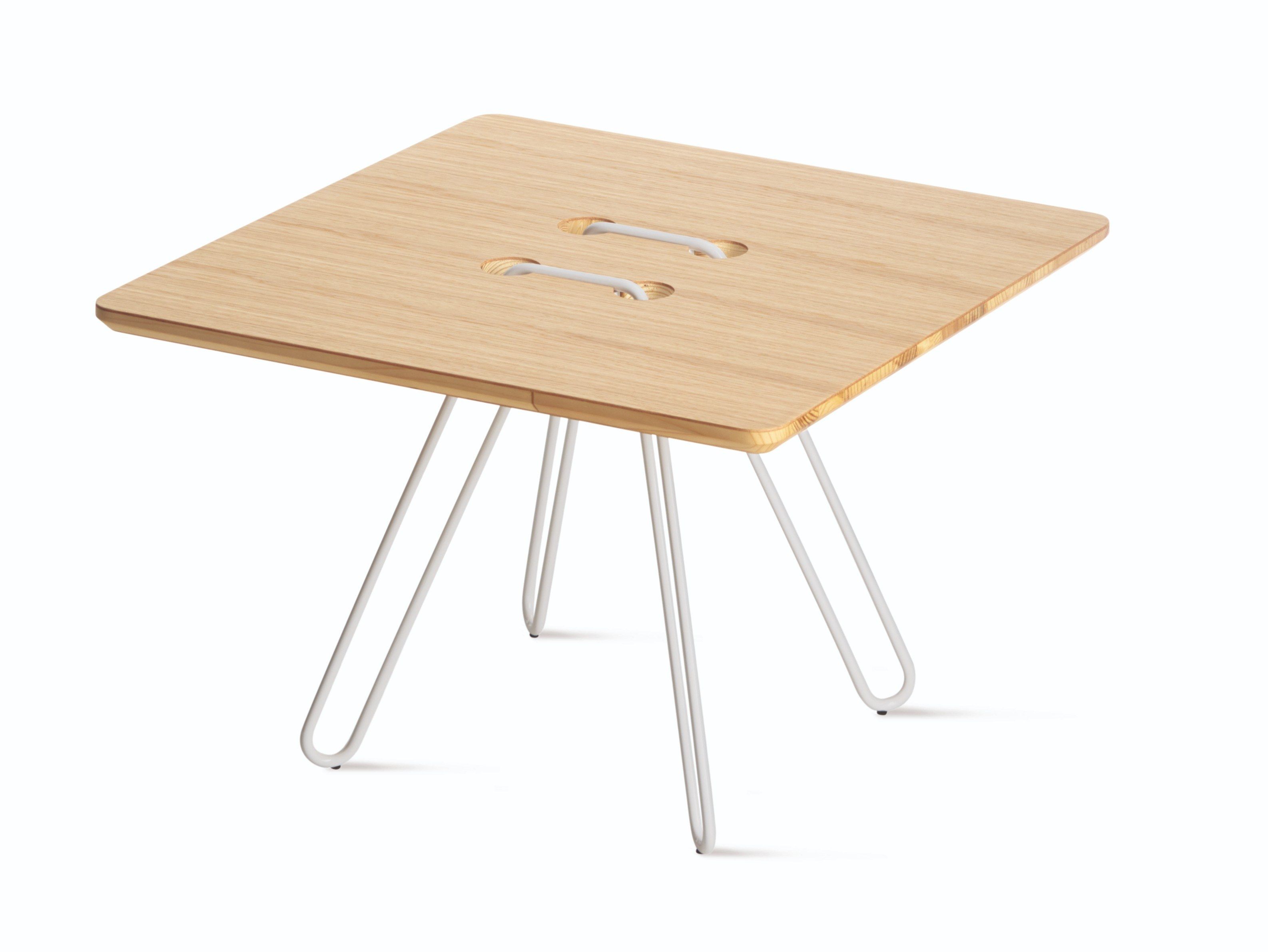 Низкий квадратный стол из дуба Casamania & Horm Twine T ARCH-00016871 - Вид №1