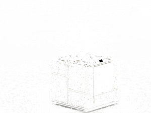 Manufatti Viscio Низкоквадратная кашпо для общественных мест из реконструированного камня Mod