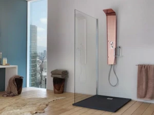 Samo Настенная душевая стойка с душевой лейкой Eclettica