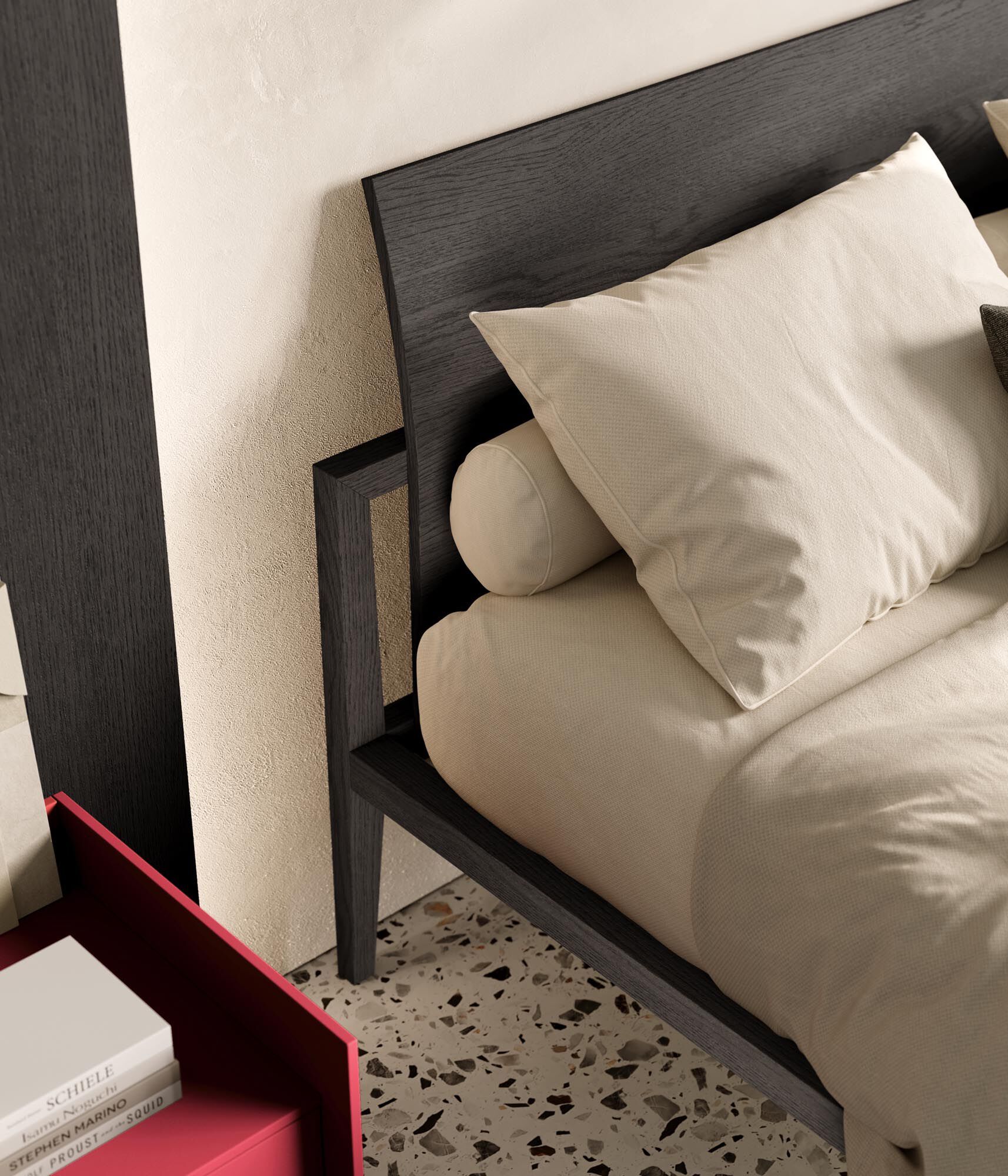 Прикроватная тумбочка с выдвижными ящиками Guzzini & Fontana Ellington ARCH-00028378 - Вид №1