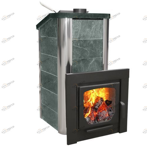 Печь для бани Варвара Терма Сказка с закрытой каменкой 3771