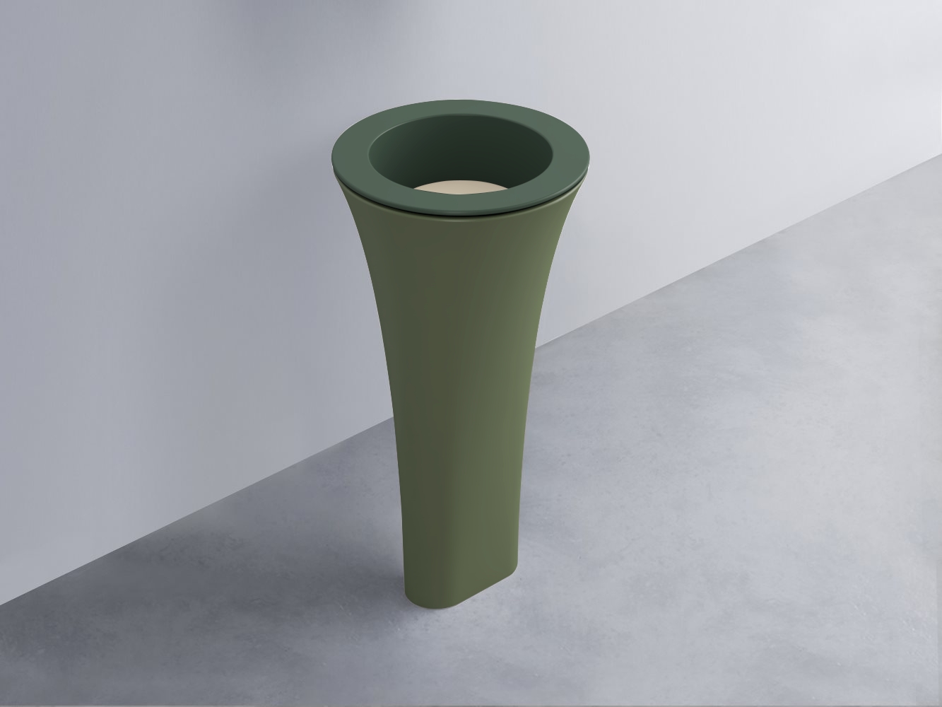 AMLA45-MU+AMPILT-LN+AMCOLT-AG Раковина Amedeo Tondo отдельностоящая cielo Enjoy + Amedeo Ceramica Cielo
