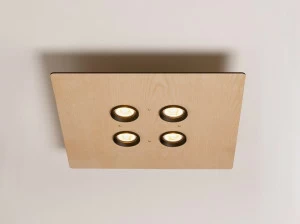 Milan Iluminacion Точечный светильник квадратный из ясеня  6710