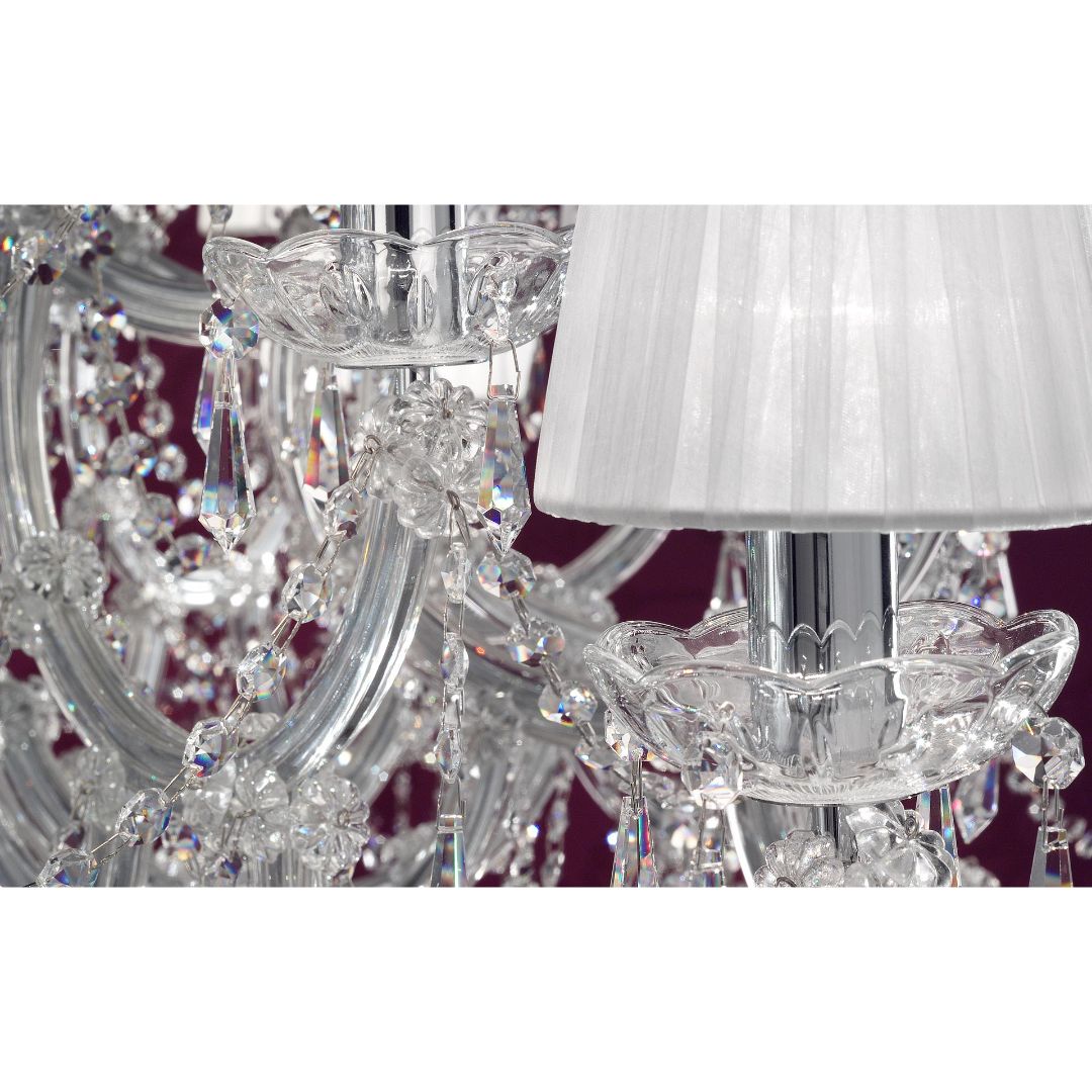 Masiero VE 980 24 MT HALF CUT GLASS люстра подвесная Maria teresa 114556 - Вид №1