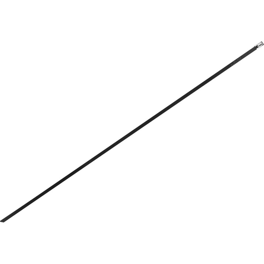 Кабельная стяжка 7.9x200 мм сталь цвет черный 2 шт 84997339 STLM-2052608 Santreyd 